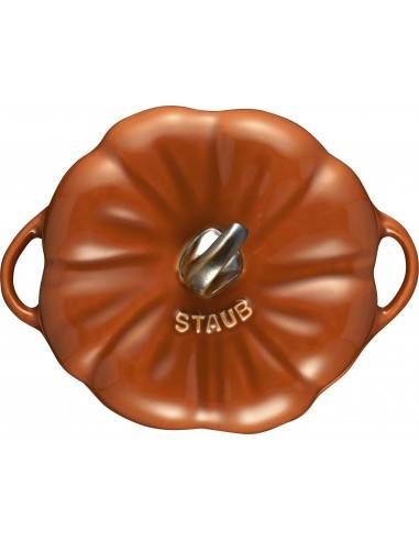 Staub Mini Olla Ovalada 11cm de cerámica Blanca