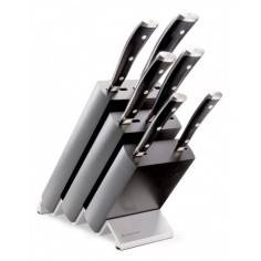 Bloco Absolute Steel com 7 peças 45100.AS06000.007 Blocos ICEL - Produtos  de cutelaria, acessórios de cozinha, facas e canivetes
