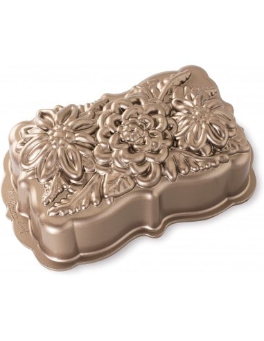 Forma Wildflower Loaf Pan 6 cups da Nordic Ware - Mimocook