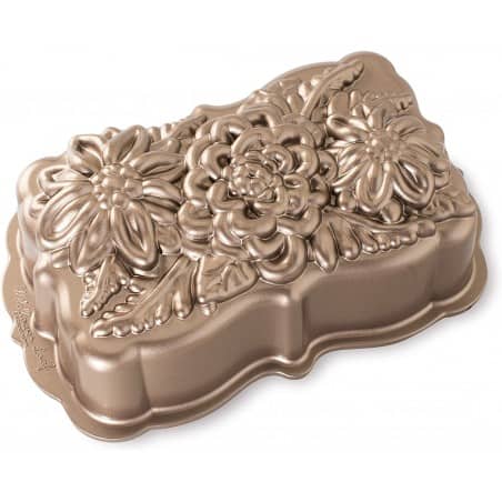 Nordic Ware Wildflower Loaf Pan 6 cups - Mimocook