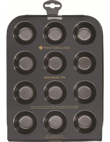 MasterClass Non-Stick 12 Hole Brownie Pan