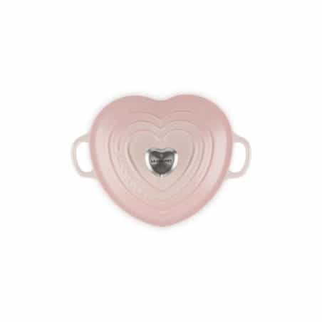 Tacho-Kokotte coração rosa Le Creuset - Mimocook