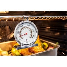 KitchenAid KQ910 Backlit Instant Read Digital Food Kitchen Grill Thermometer, Black