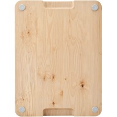 KitchenAid Gourmet 42 x 30cm Butchers Block Chopping Board with Handles,  Birchwood