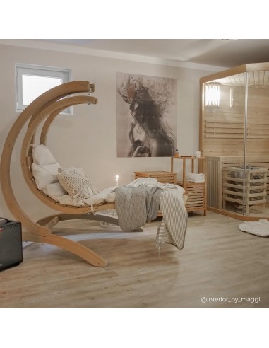 Floating discount rocking chair