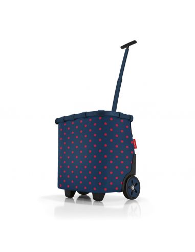 Carrinho de compras Carrycruiser frame mixed dots-red Reisenthel