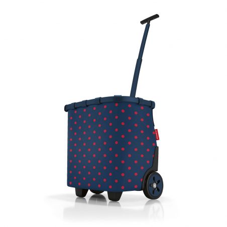 Carrinho de compras Carrycruiser frame mixed dots-red Reisenthel