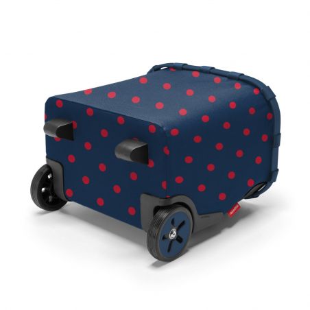 Carrinho de compras Carrycruiser frame mixed dots-red Reisenthel