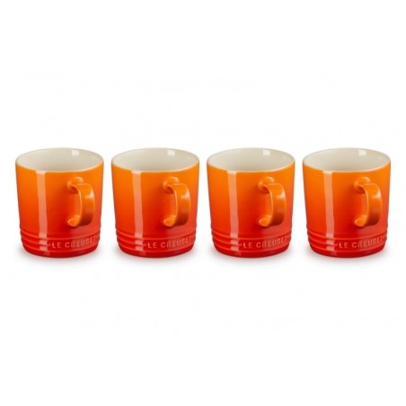 Set 4 chávenas em cerâmica de grés Le Creuset - Mimocook