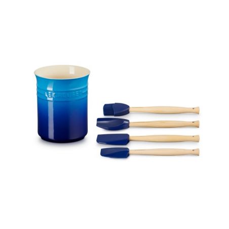 Set Pote utensílios e espátulas Craft em cerâmica de grés Le Creuset