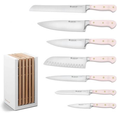 Wusthof Classic Colour Classic 8-teiliges Designer-Messerblock-Set