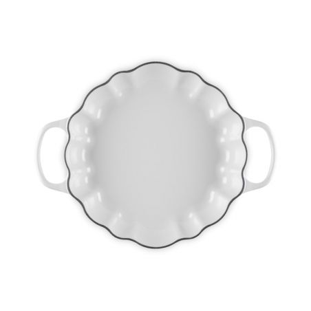 Cocotte citrouille blanche de Le Creuset