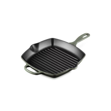 Skillet carré en fonte émaillée 26cm Le Creuset