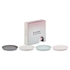 Set de 4 Pratos Pequenos Coupe de Cerâmica de Grés Le Creuset