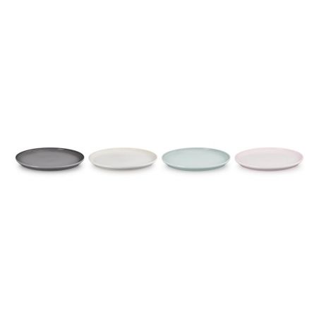 Set de 4 platos Coupe de gres Le Creuset