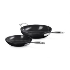 Set de 2 Frigideiras de Cerâmica Antiaderente Baixa 24cm / Alta 28cm Le Creuset