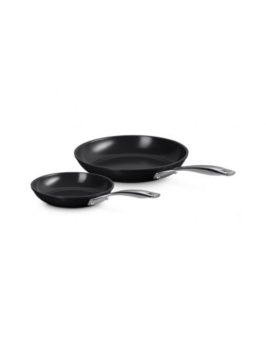 Set de 2 sartenes bajas de Cerámica Antiadherente 20/26cm Le Creuset