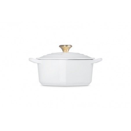 Tacho cocotte coração branco Le Creuset - Mimocook