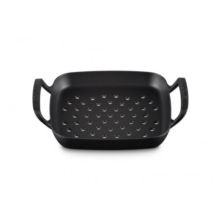 Assador quadrado BBQ Outdoor em ferro fundido Le Creuset - Mimocook