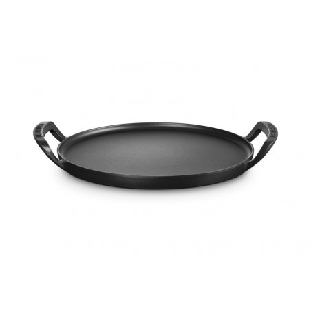 Le Creuset Cast Iron BBQ Outdoor Round Pizza Pan - Mimocook